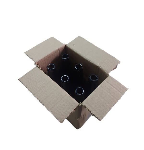 Caja sin separador 6 botellas 330cc